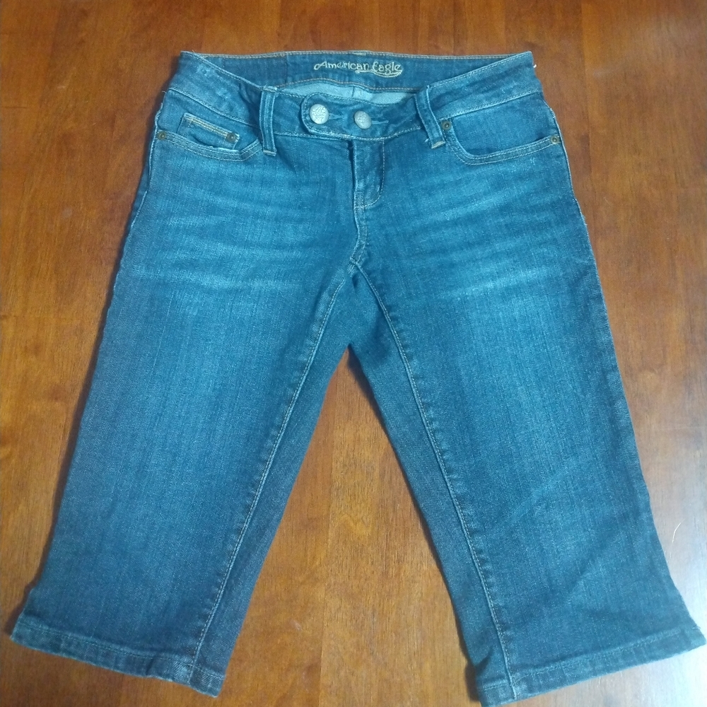 American Eagle Knee Length denim pants